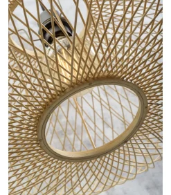 GOOD &MOJO Wandlamp Cango - Bamboe - 105x60x60cm