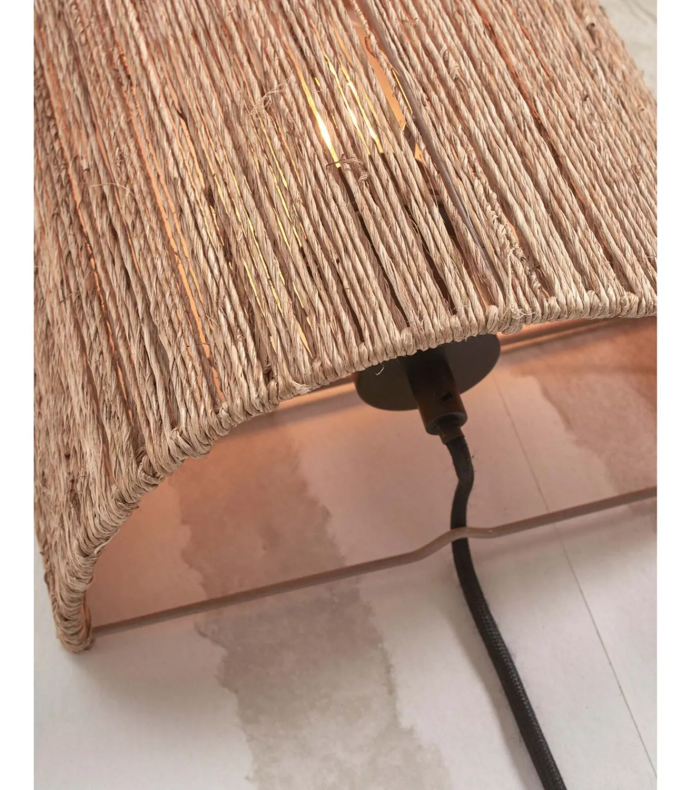 GOOD &MOJO Wandlamp Iguazu - Jute - 25x25x22cm