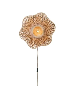 Discount Wandlamp Madura - Naturel - Ø60cm Muurverlichting