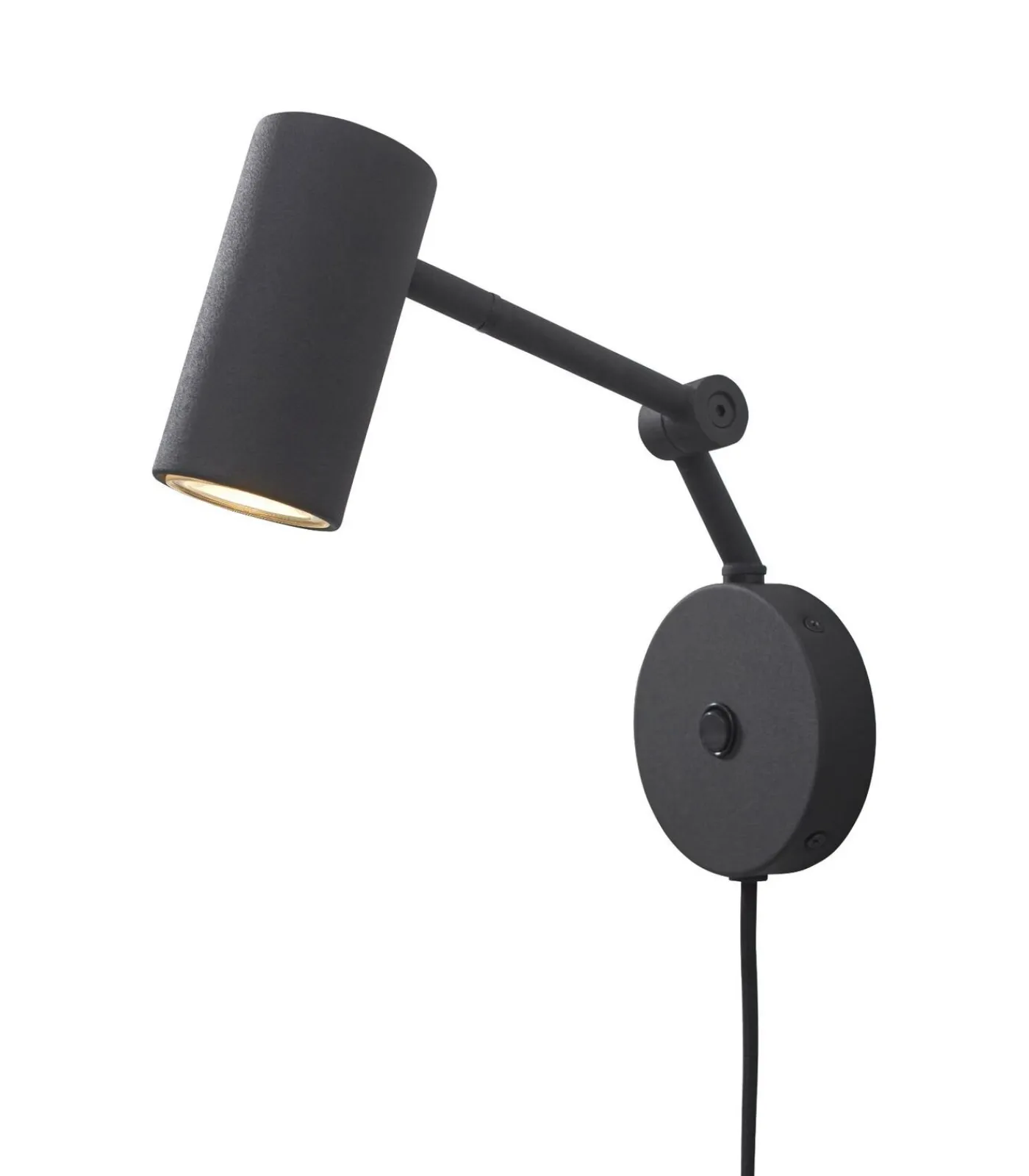 It's about RoMi Wandlamp Montreux - Zwart - 10.5x21.5x18cm