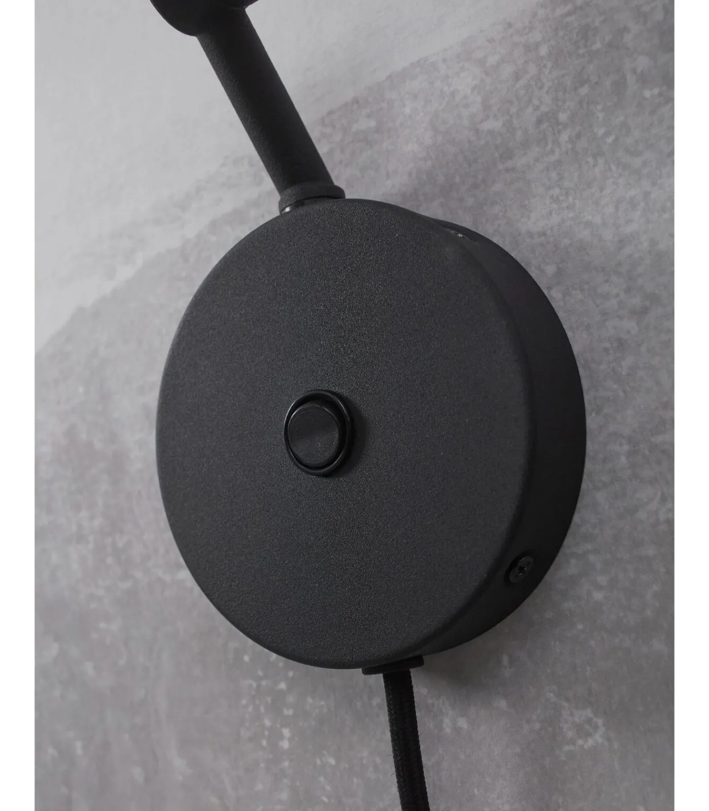 It's about RoMi Wandlamp Montreux - Zwart - 10.5x21.5x18cm