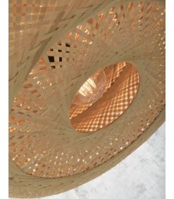 GOOD &MOJO Wandlamp Palawan - Bamboe - 105x60x55cm