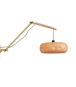 GOOD &MOJO Wandlamp Palawan - Bamboe - 100x40x70cm