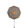 Sale Wandlamp Panama - Donker grijs - 45x7x45cm Muurverlichting