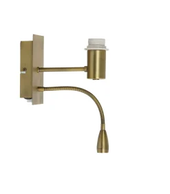 Light & Living Wandlamp Regina - Brons - 20x11x35cm