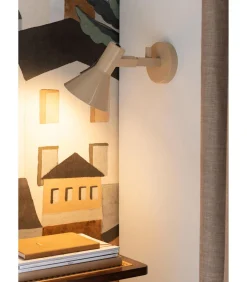 It's about RoMi Wandlamp Stavanger - Beige - 31x15x20cm