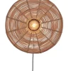 Hot Wandlamp Tanami - Rotan - Ø55cm Muurverlichting