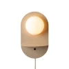 Online Wandlamp Tokyo - Beige - 14x20x34cm Muurverlichting