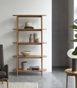 Clearance Wandrek in massief eikenhout Rozenn Meubels