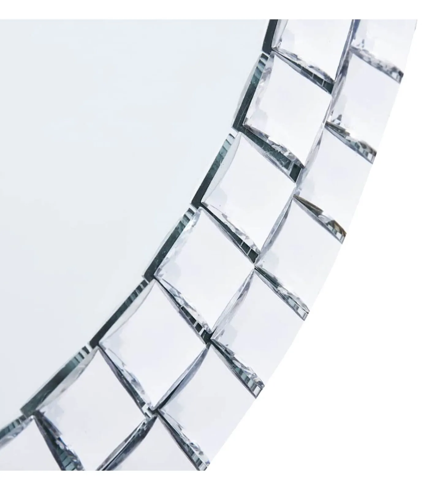 vidaXL Wandspiegel 40 cm gehard glas