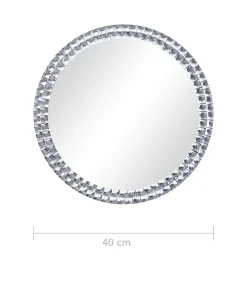 vidaXL Wandspiegel 40 cm gehard glas