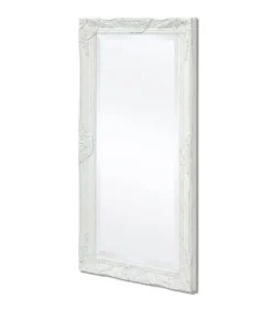 Hot Wandspiegel Barok 100 x 50 cm wit Spiegels