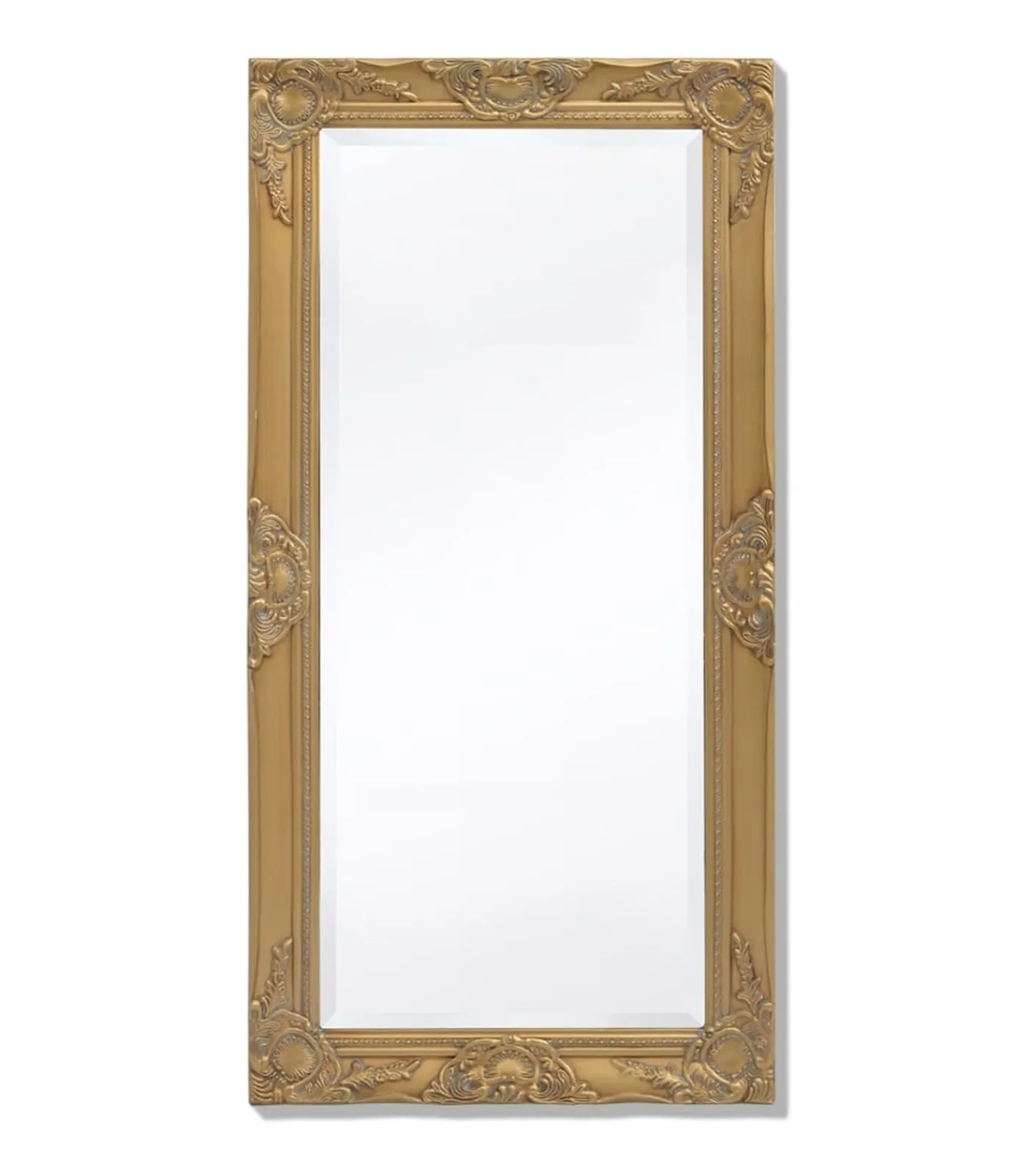 New Wandspiegel Barok 100 x 50 cm goud Spiegels