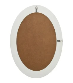 vidaXL Wandspiegel barok stijl 50x70 cm wit