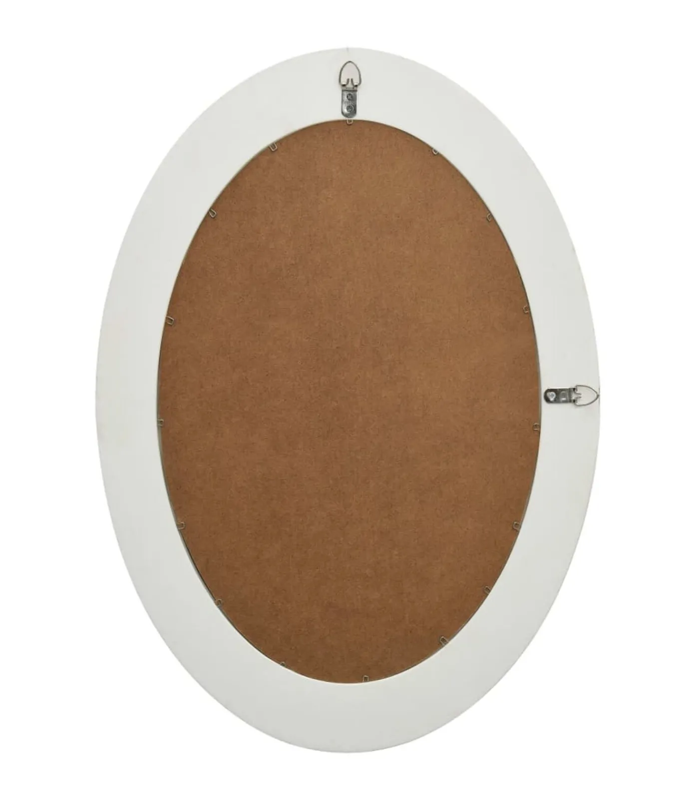 vidaXL Wandspiegel barok stijl 50x70 cm wit