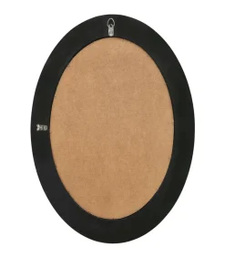 Wandspiegel barok stijl 50x70 cm zwart Spiegels