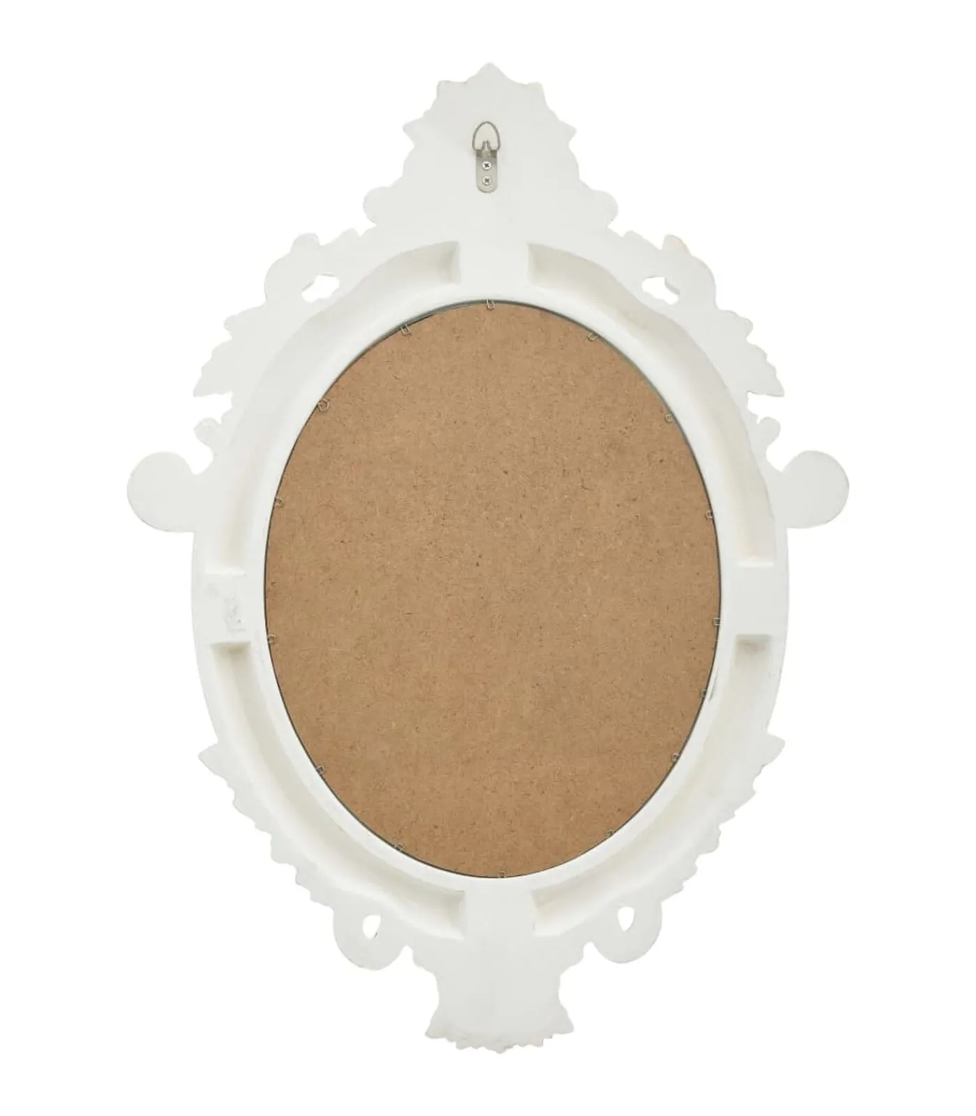 New Wandspiegel kasteel stijl 56x76 cm wit Spiegels