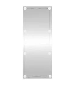 Outlet Wandspiegel met LED's rechthoekig 40x100 cm glas Spiegels