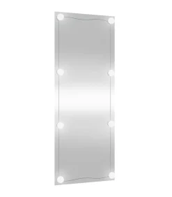 Outlet Wandspiegel met LED's rechthoekig 40x100 cm glas Spiegels