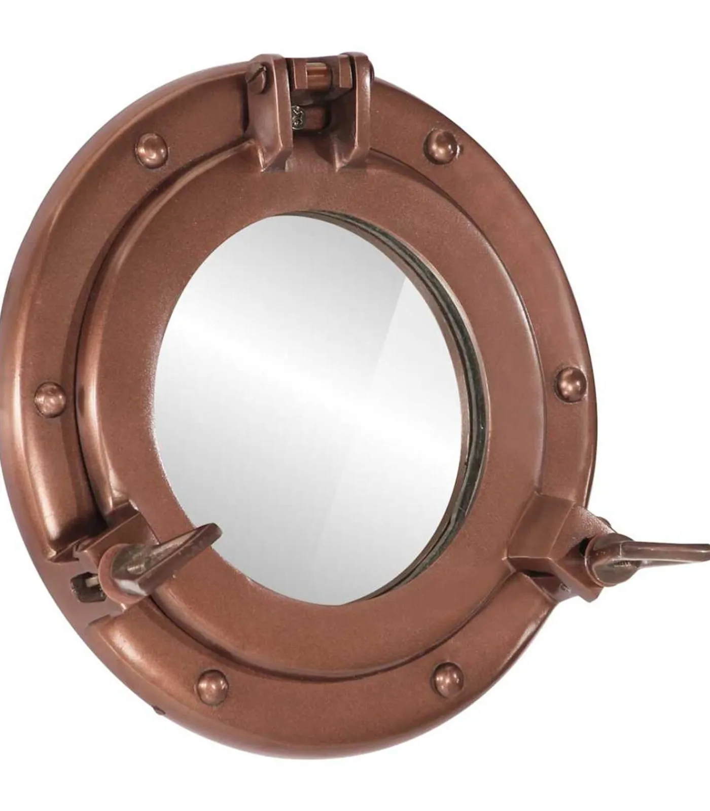 New Wandspiegel patrijspoort Ø23 cmaluminium en glas Spiegels