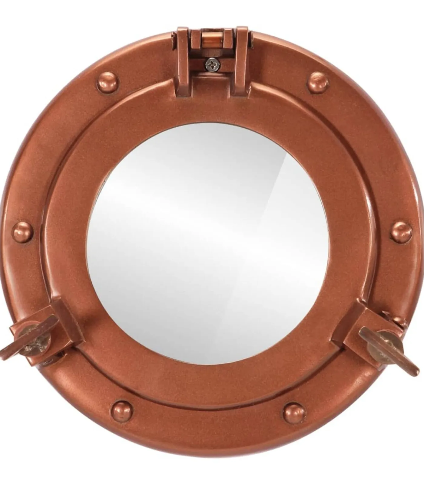 New Wandspiegel patrijspoort Ø23 cmaluminium en glas Spiegels