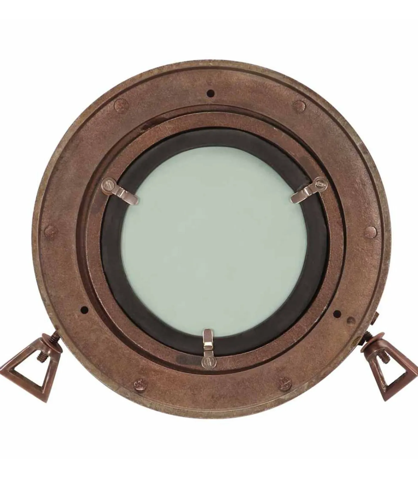 New Wandspiegel patrijspoort Ø23 cmaluminium en glas Spiegels