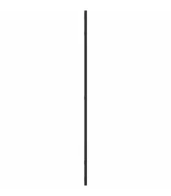 Sale Wandspiegel rechthoekig 50x100 cm ijzer zwart Spiegels