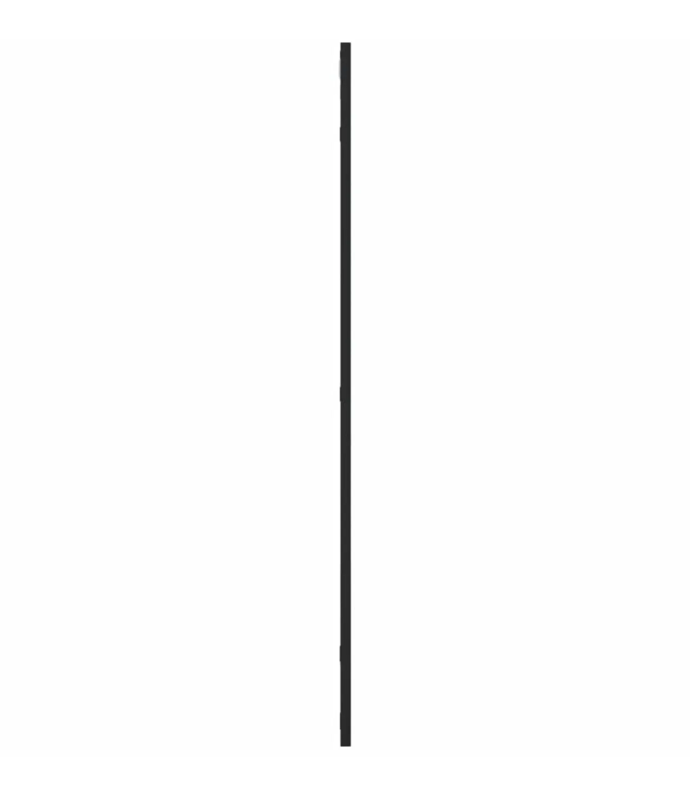 Sale Wandspiegel rechthoekig 50x100 cm ijzer zwart Spiegels