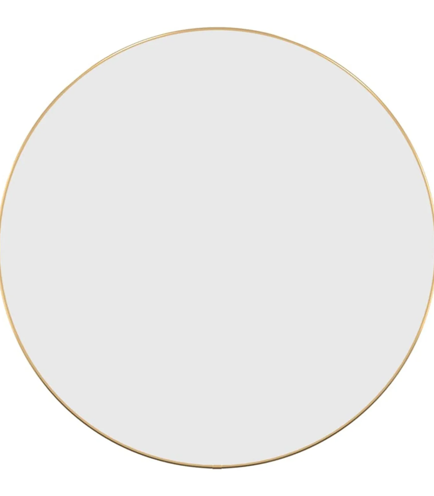 Hot Wandspiegel rond Ø60 cm goudkleurig Spiegels