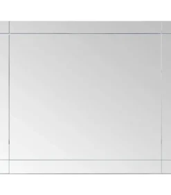 vidaXL Wandspiegel 100x60 cm glas