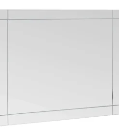 vidaXL Wandspiegel 100x60 cm glas