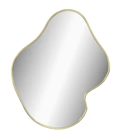 vidaXL Wandspiegel 60x50 cm goudkleurig