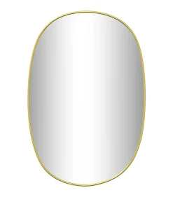New Wandspiegel 60x40 cm goudkleurig Spiegels