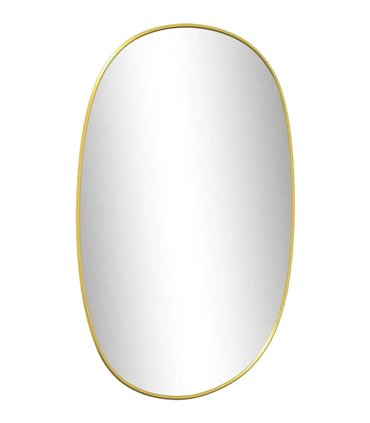 New Wandspiegel 60x40 cm goudkleurig Spiegels