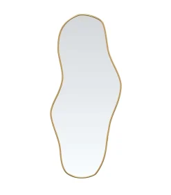 vidaXL Wandspiegel 60x25 cm goudkleurig