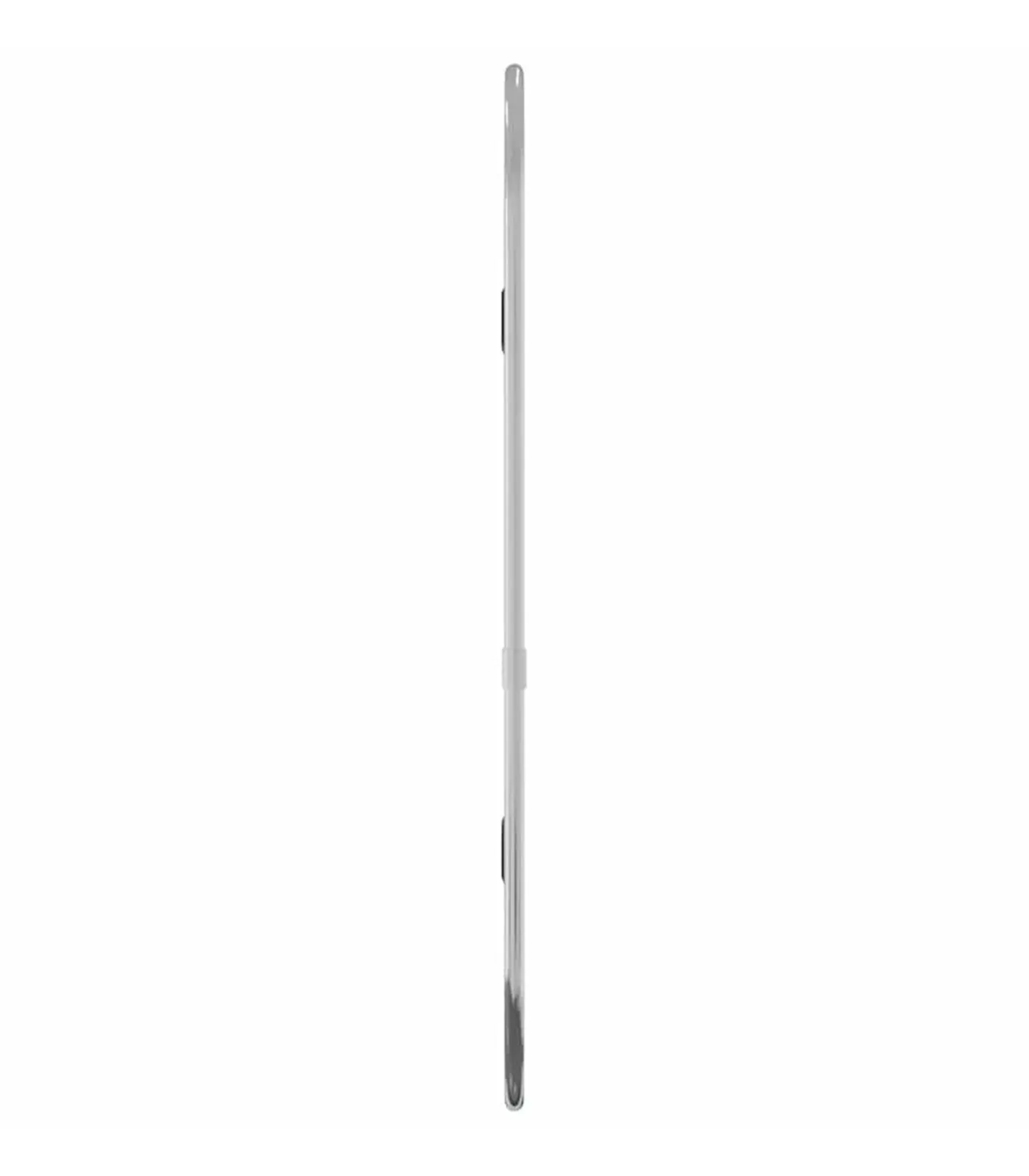 vidaXL Wandspiegel 40x15 cm ovaal zilverkleurig