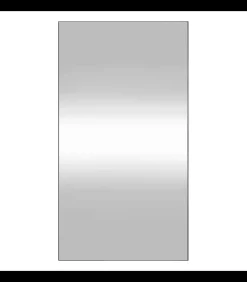 vidaXL Wandspiegel 50x100 cm rechthoekig glas