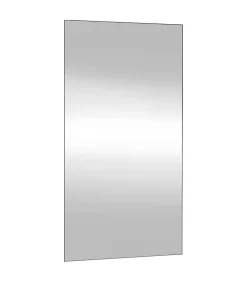 vidaXL Wandspiegel 50x100 cm rechthoekig glas