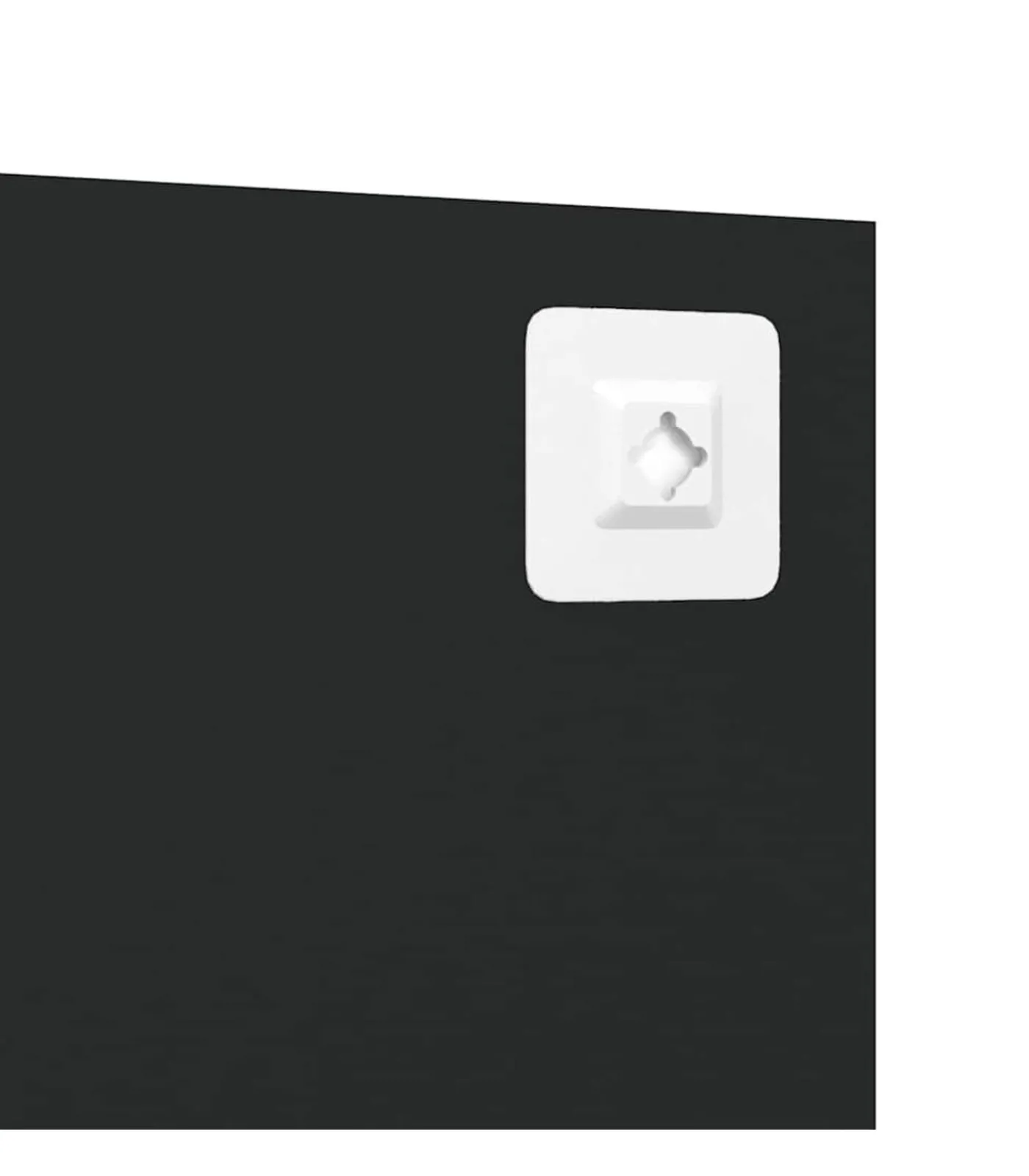 vidaXL Wandspiegel 50x100 cm rechthoekig glas