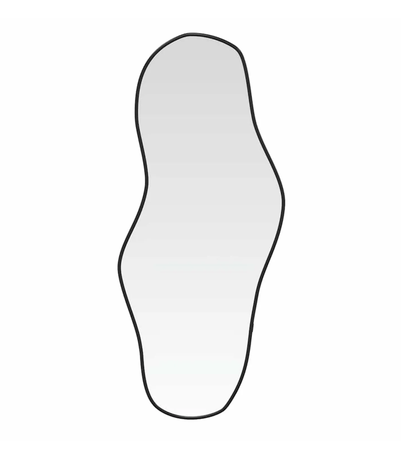 New Wandspiegel 80x35 cm zwart Spiegels