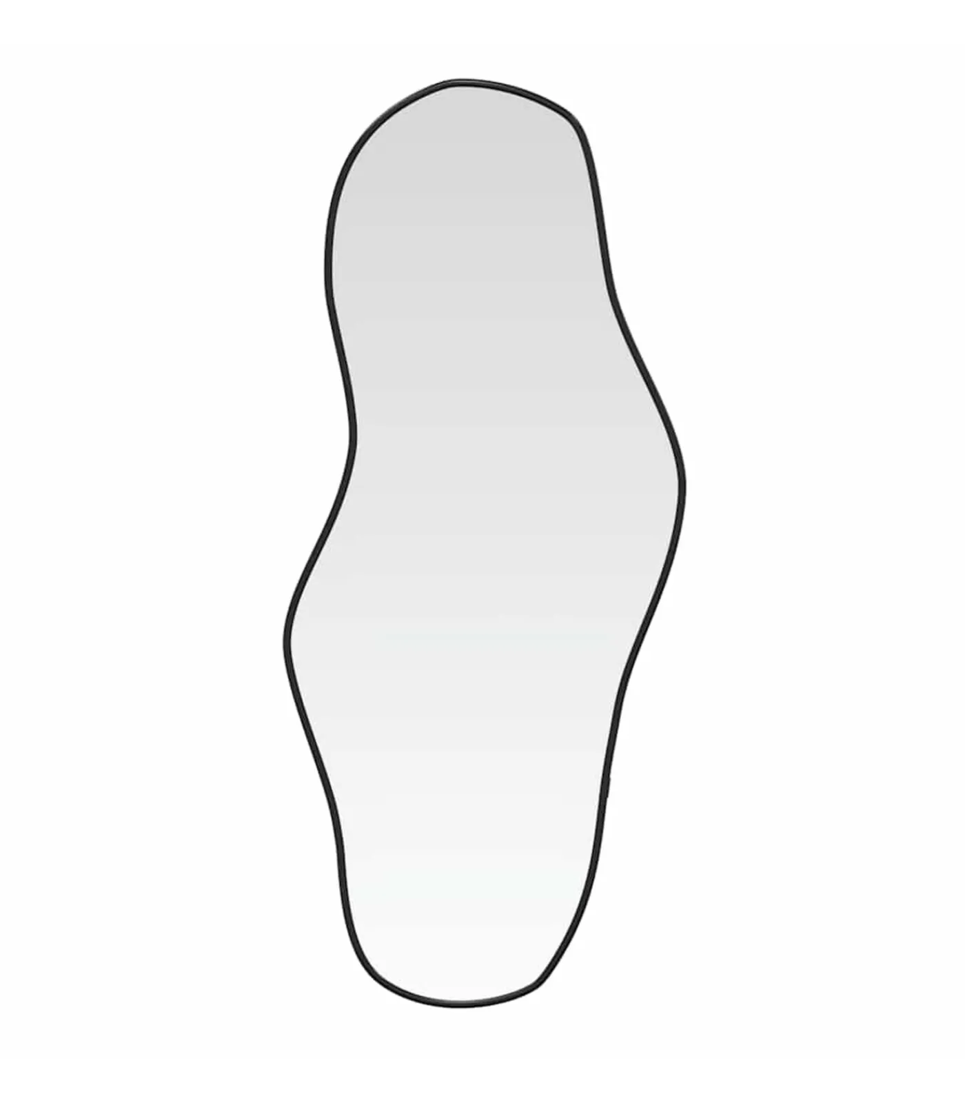 New Wandspiegel 80x35 cm zwart Spiegels