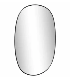 New Wandspiegel 50x35 cm zwart Spiegels