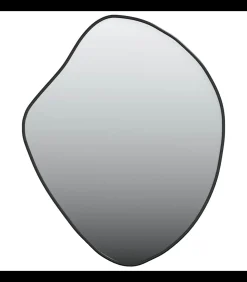 Hot Wandspiegel 60x50 cm zwart Spiegels