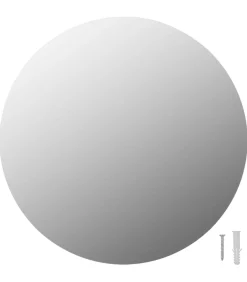 Outlet Wandspiegels 2 st rond 40 cm glas Spiegels