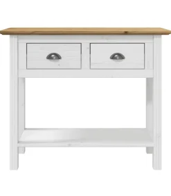 Best Wandtafel BODO 91x35x74 cm massief grenenhout bruin Tafels