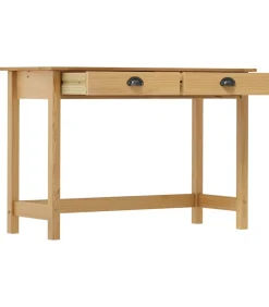 Sale Wandtafel Hill 2 lades 110x45x74 cm massief grenenhout Tafels