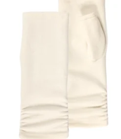 DAMES ISOTONER Wanten van gerecycled fleece voor dames Wit