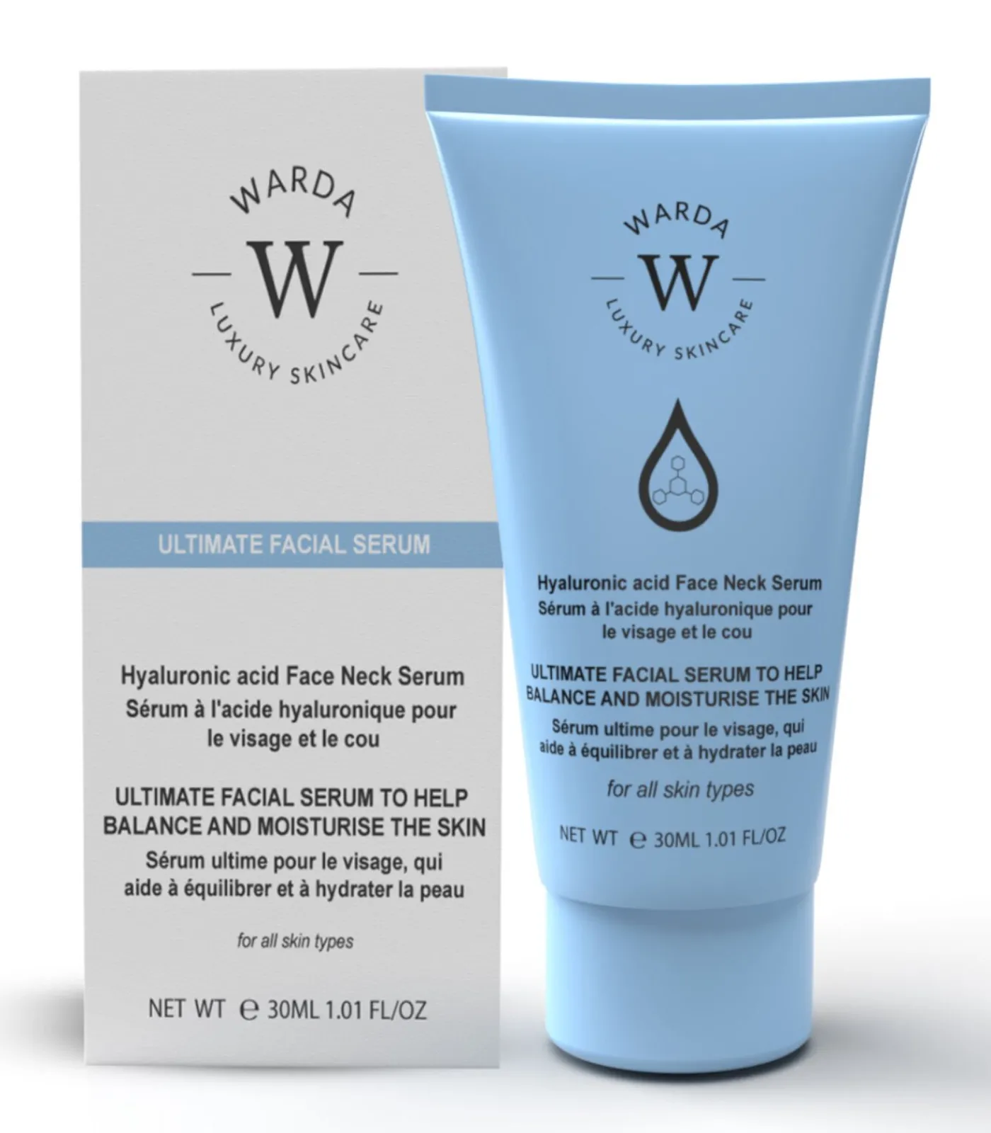 Warda HYALURONZUUR GEZICHTSHALSSERUM