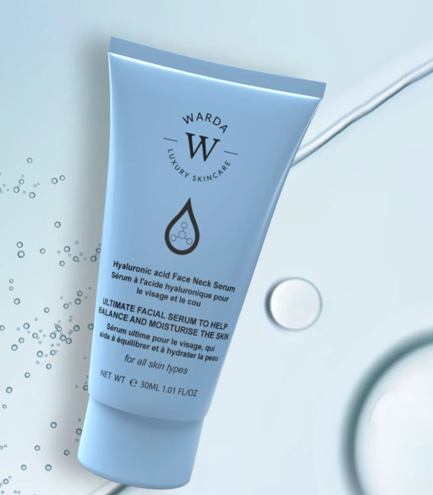 Warda HYALURONZUUR GEZICHTSHALSSERUM
