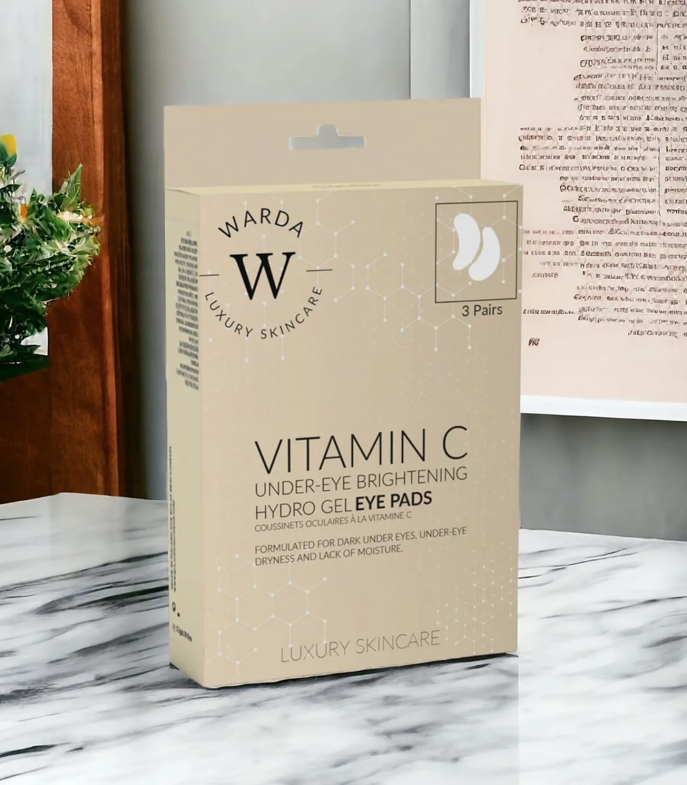 Warda VERHELDERENDE HYDROGEL ONDER DE OGEN